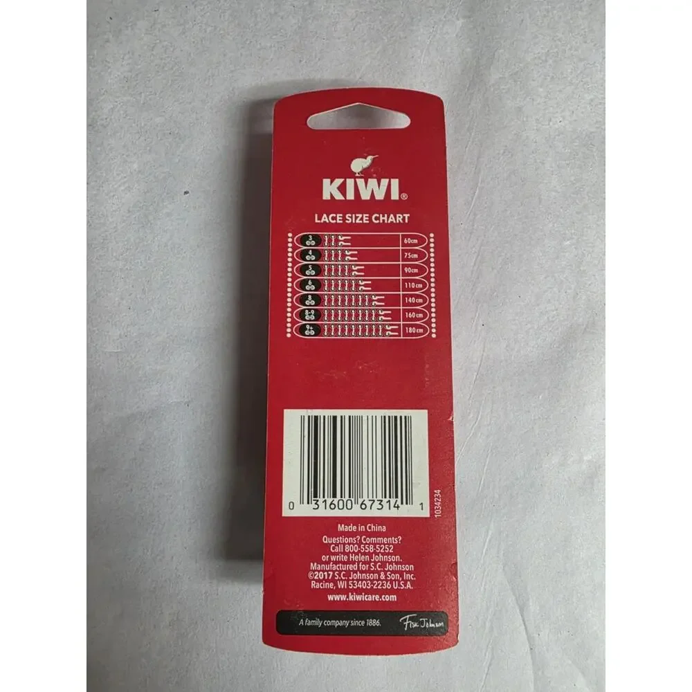 3 Pair Kiwi Dress Shoe Laces Round Black 27